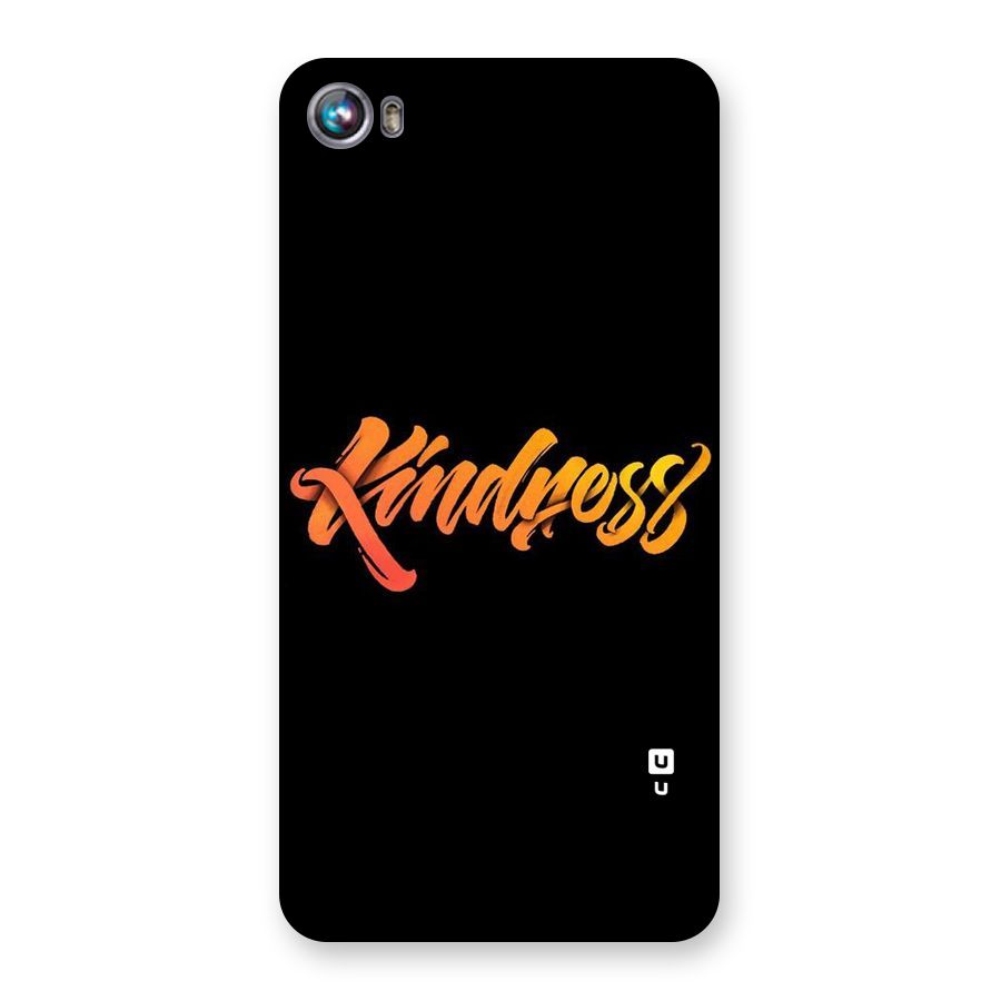 Kindness Back Case for Micromax Canvas Fire 4 A107