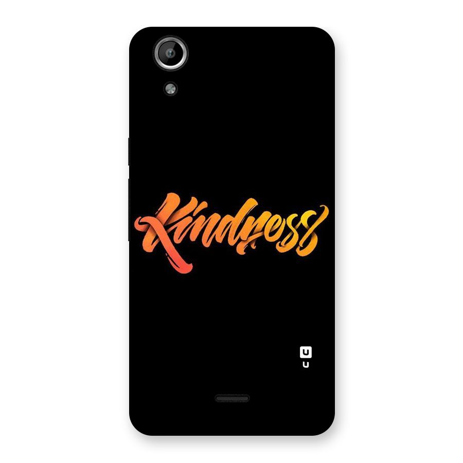 Kindness Back Case for Micromax Canvas Selfie Lens Q345