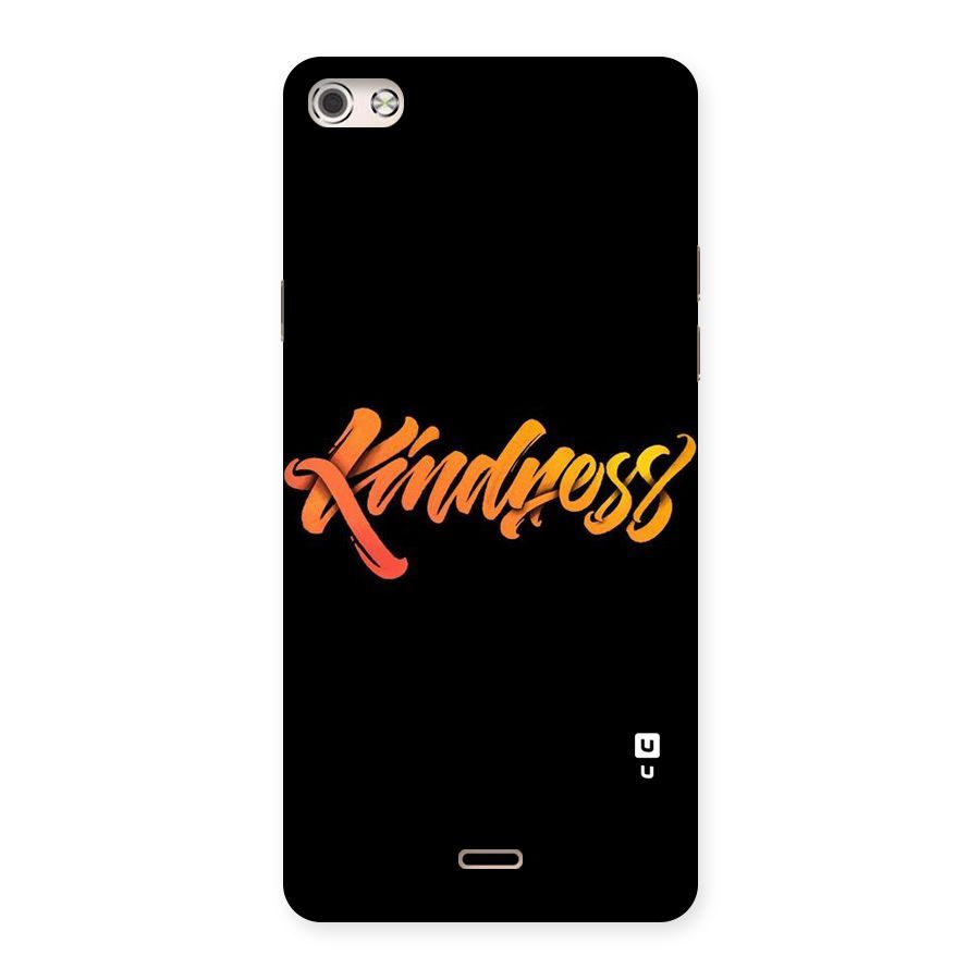 Kindness Back Case for Micromax Canvas Silver 5