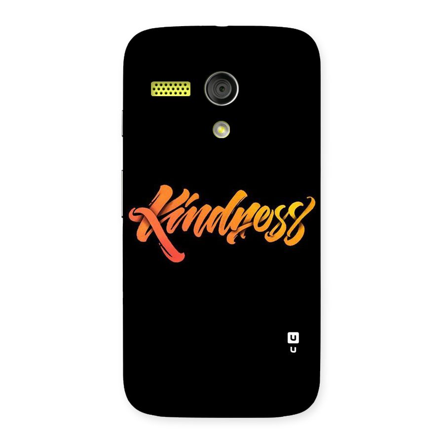 Kindness Back Case for Moto G