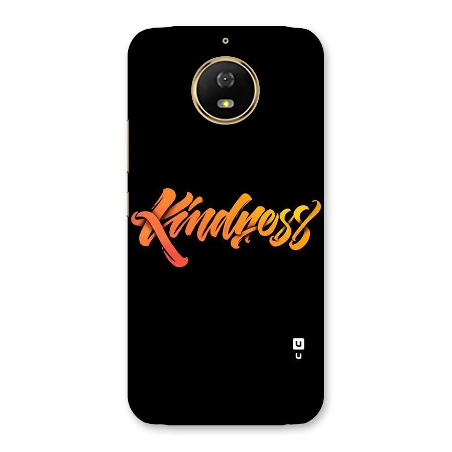 Kindness Back Case for Moto G5s