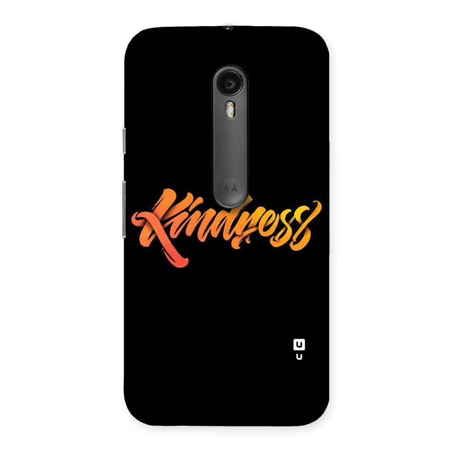 Kindness Back Case for Moto G Turbo