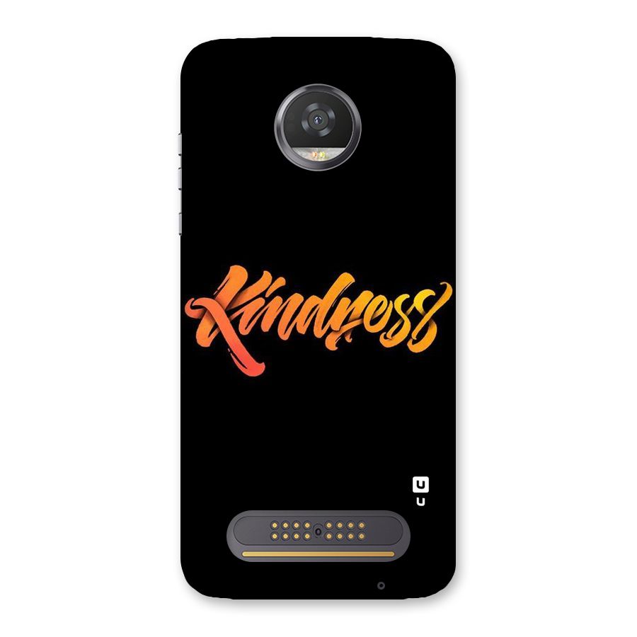 Kindness Back Case for Moto Z2 Play