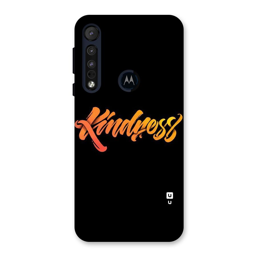 Kindness Back Case for Motorola One Macro