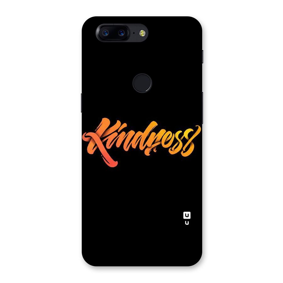 Kindness Back Case for OnePlus 5T