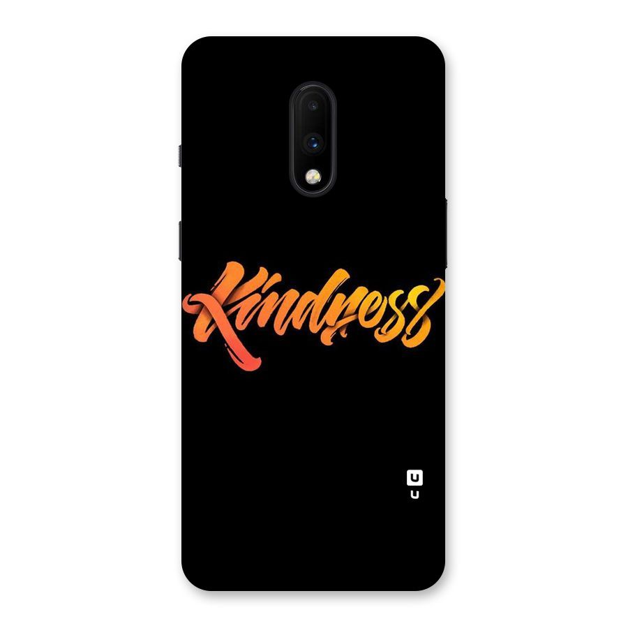 Kindness Back Case for OnePlus 7