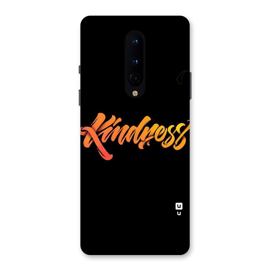 Kindness Back Case for OnePlus 8