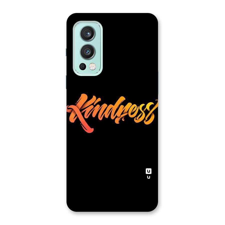 Kindness Back Case for OnePlus Nord 2 5G