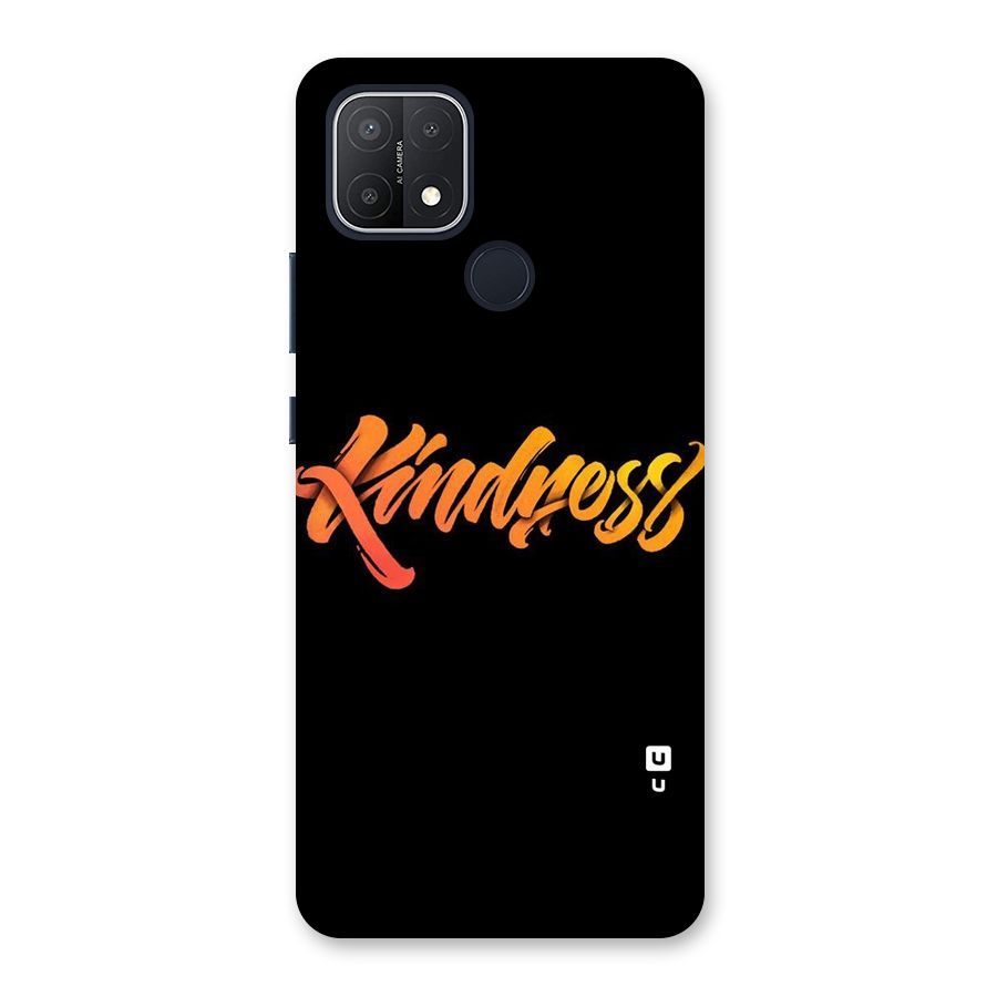 Kindness Back Case for Oppo A15