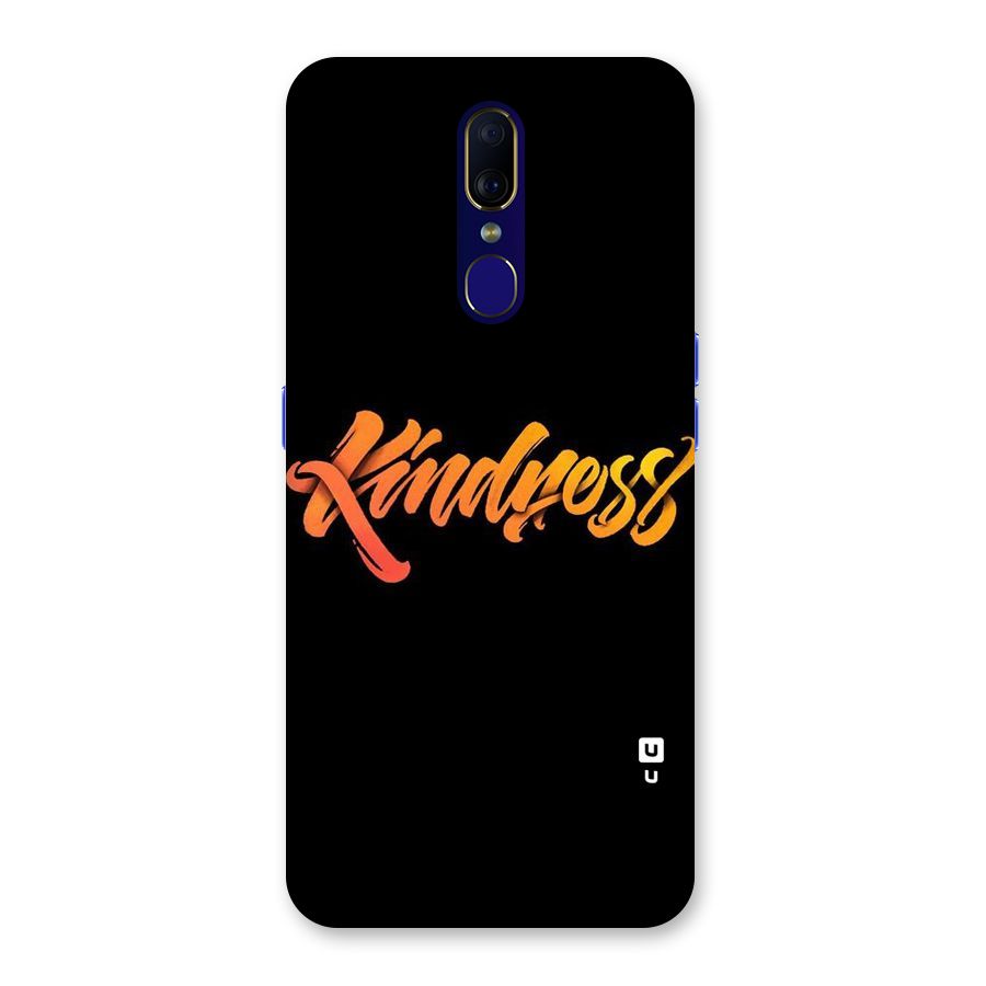 Kindness Back Case for Oppo F11