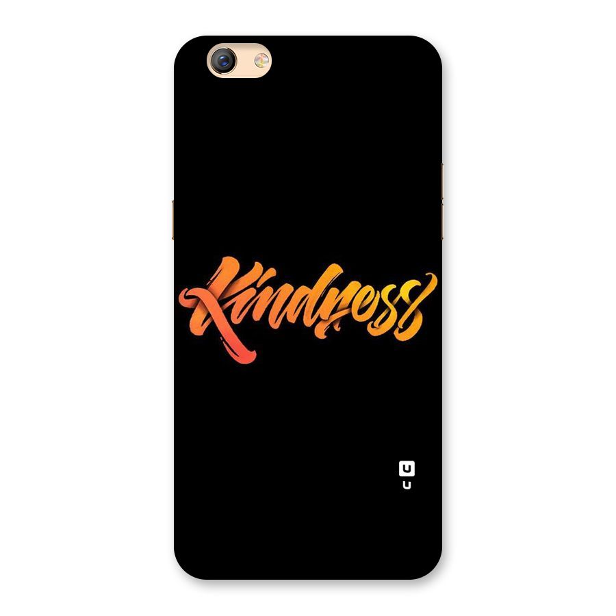 Kindness Back Case for Oppo F3 Plus
