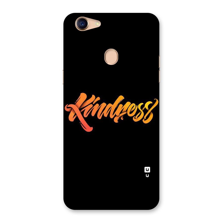 Kindness Back Case for Oppo F5