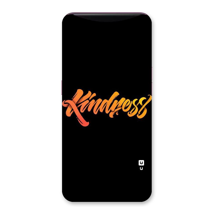 Kindness Back Case for Oppo Find X