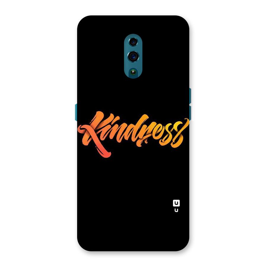 Kindness Back Case for Oppo Reno