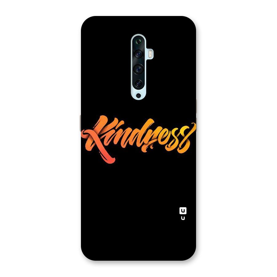 Kindness Back Case for Oppo Reno2 Z