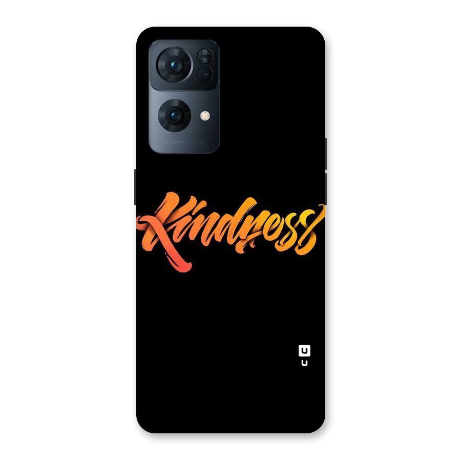 Kindness Back Case for Oppo Reno7 Pro 5G