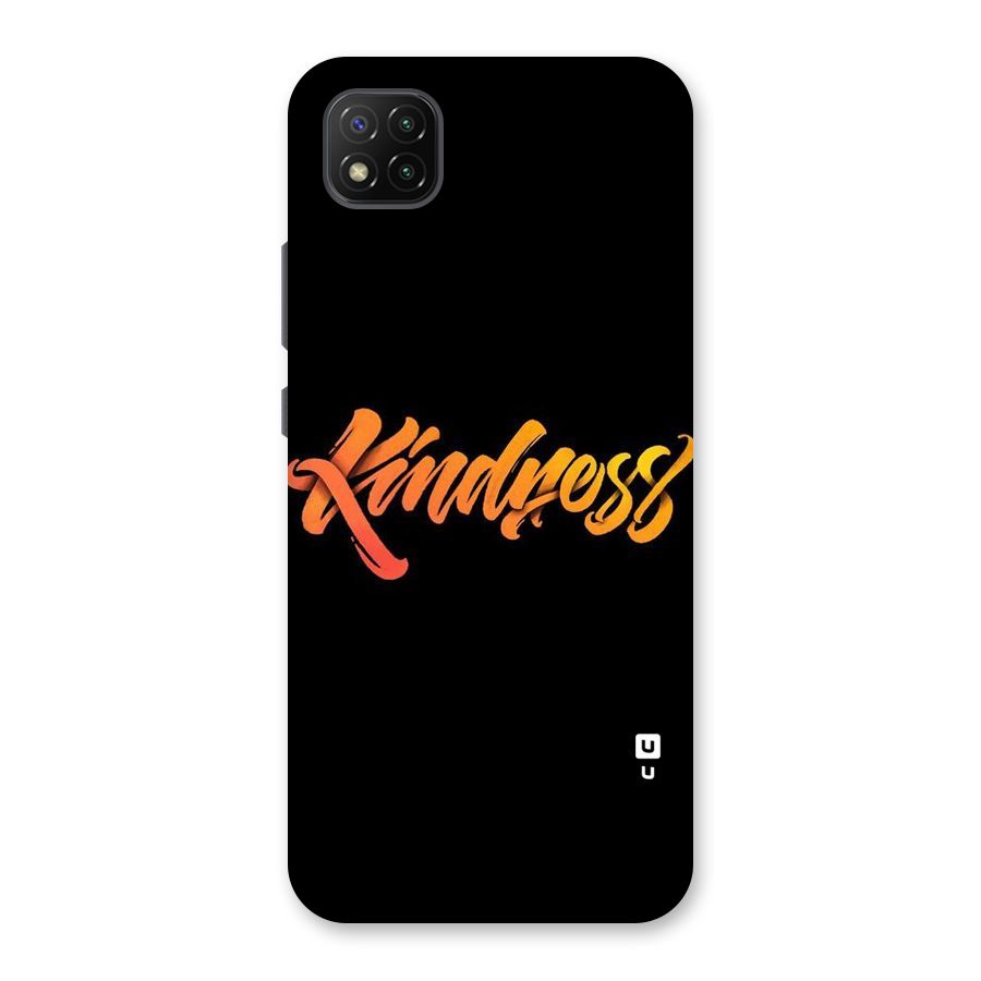 Kindness Back Case for Poco C3