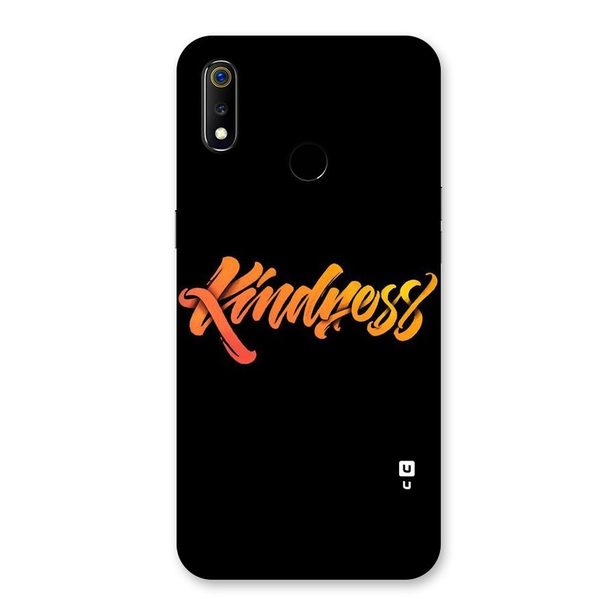 Kindness Back Case for Realme 3