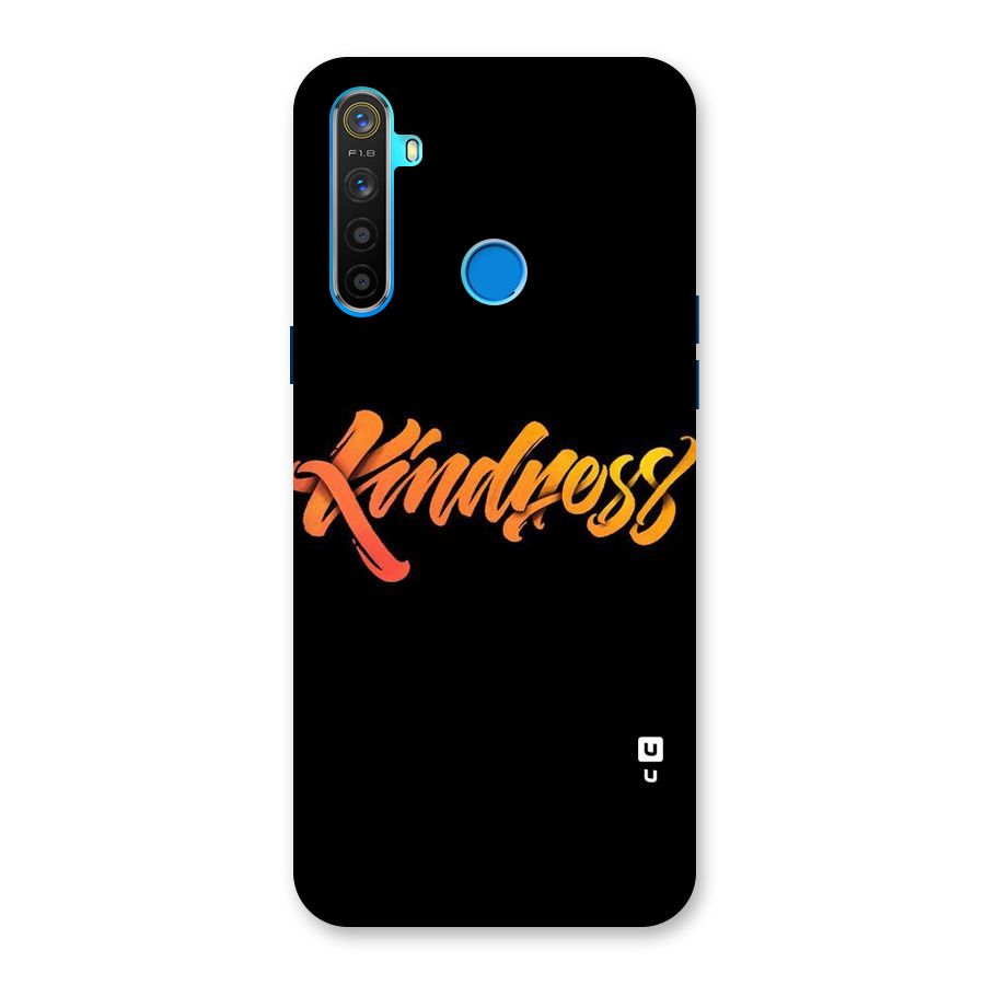 Kindness Back Case for Realme 5