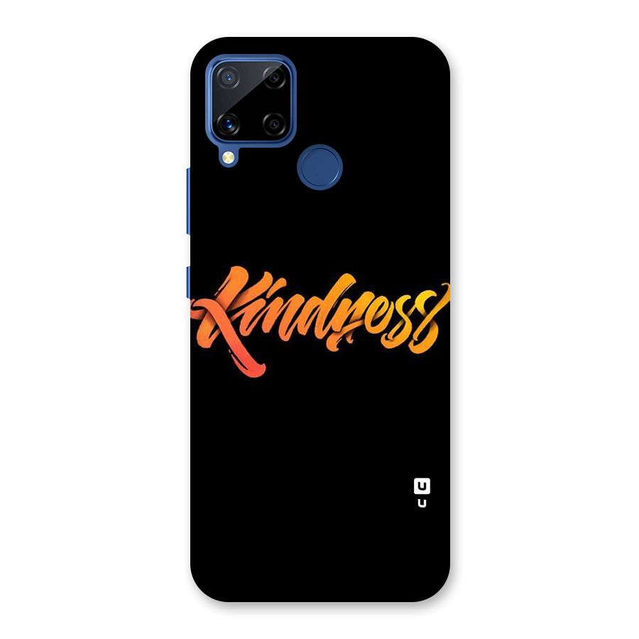 Kindness Back Case for Realme Narzo 30A