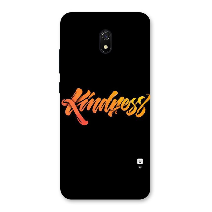Kindness Back Case for Redmi 8A