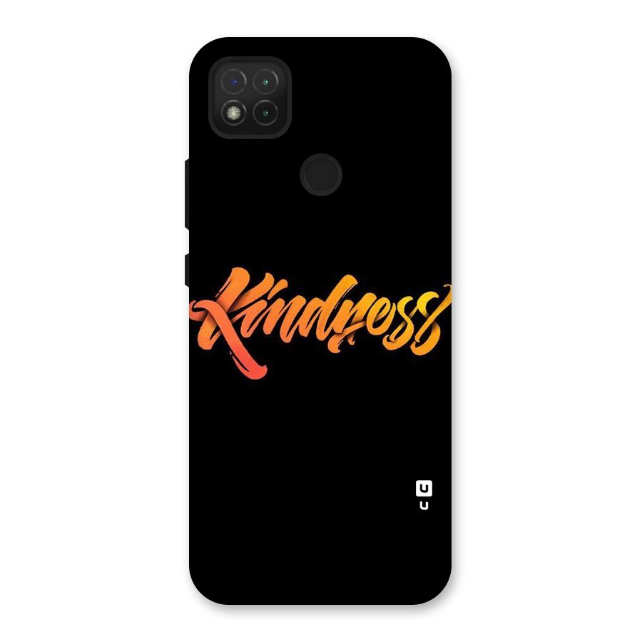 Kindness Back Case for Redmi 9