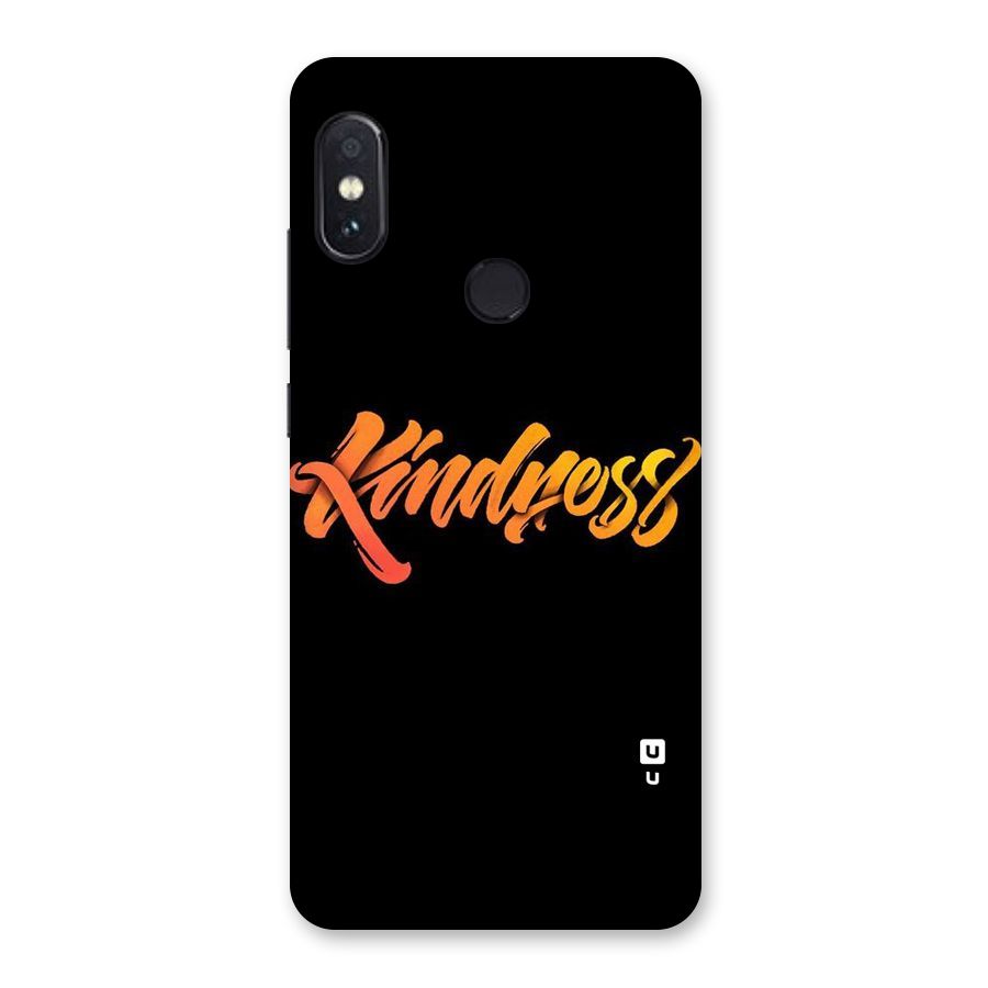 Kindness Back Case for Redmi Note 5 Pro