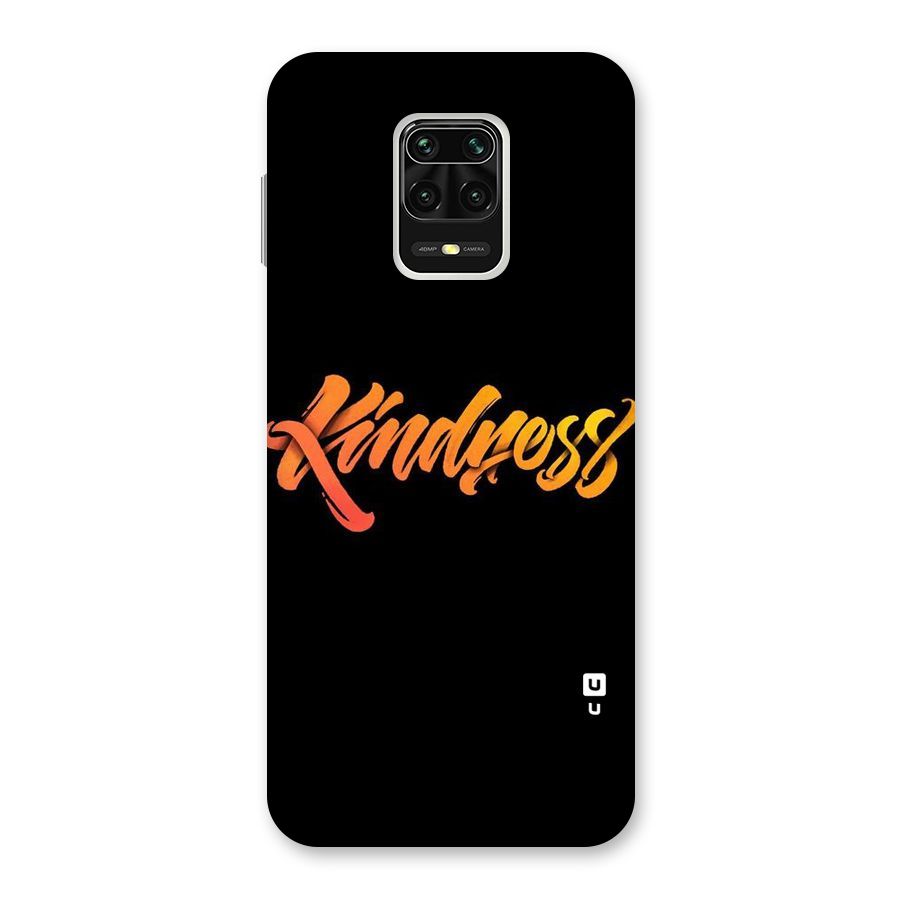 Kindness Back Case for Redmi Note 9 Pro
