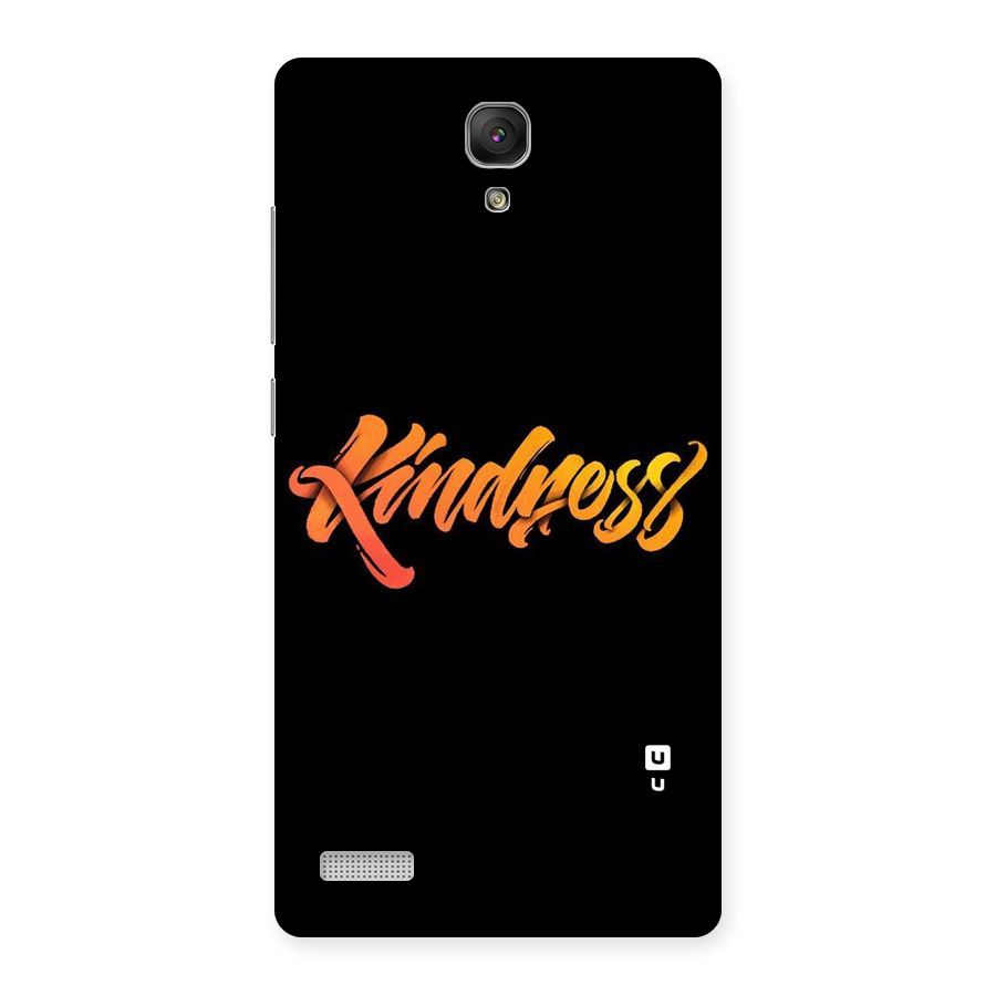 Kindness Back Case for Redmi Note Prime