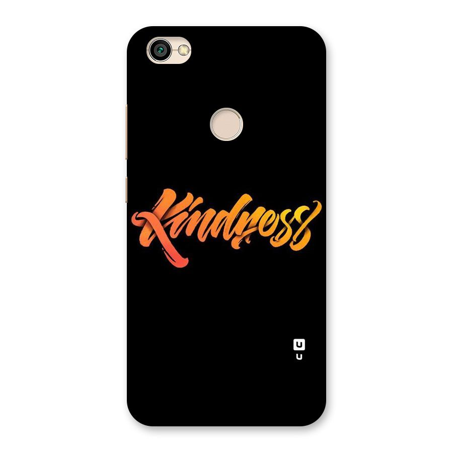 Kindness Back Case for Redmi Y1 2017