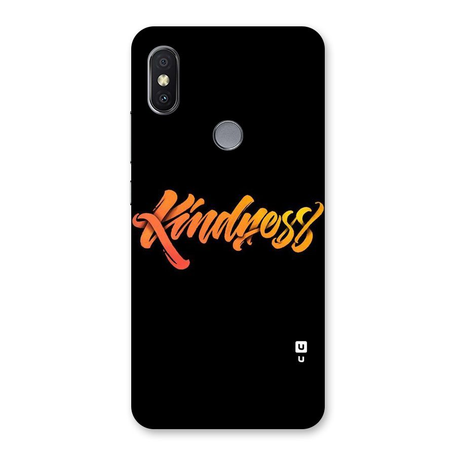 Kindness Back Case for Redmi Y2