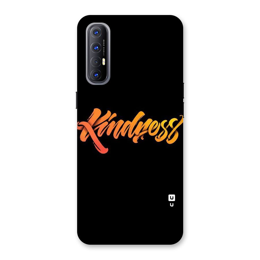 Kindness Back Case for Reno3 Pro
