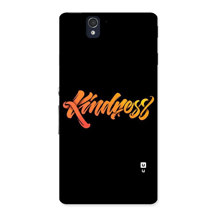 Kindness Back Case for Sony Xperia Z