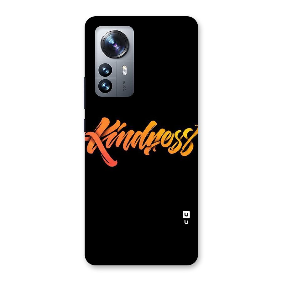 Kindness Back Case for Xiaomi 12 Pro