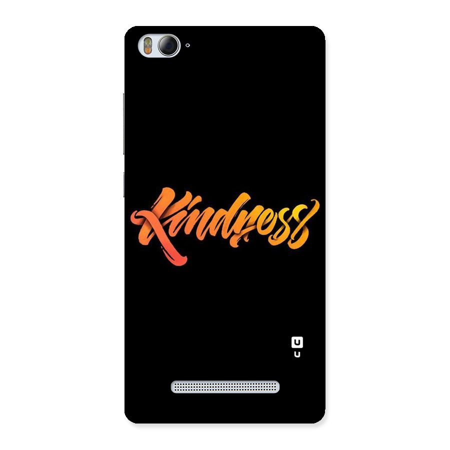 Kindness Back Case for Xiaomi Mi4i