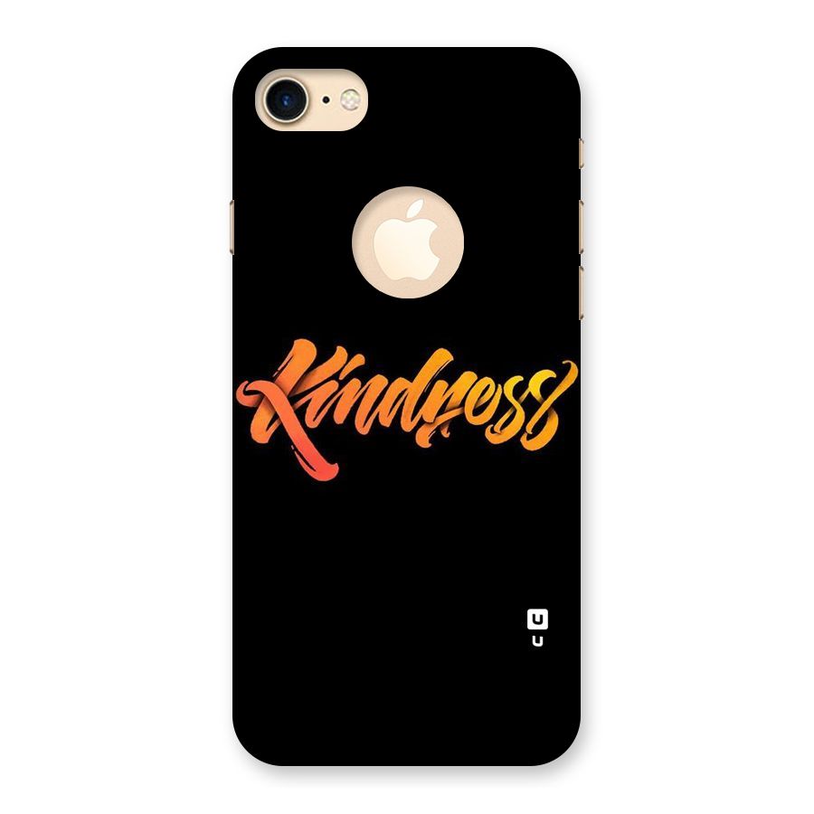 Kindness Back Case for iPhone 7 Logo Cut