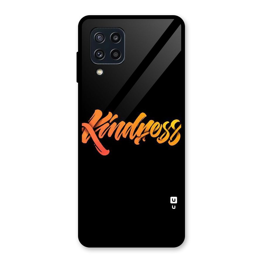 Kindness Glass Back Case for Galaxy M32