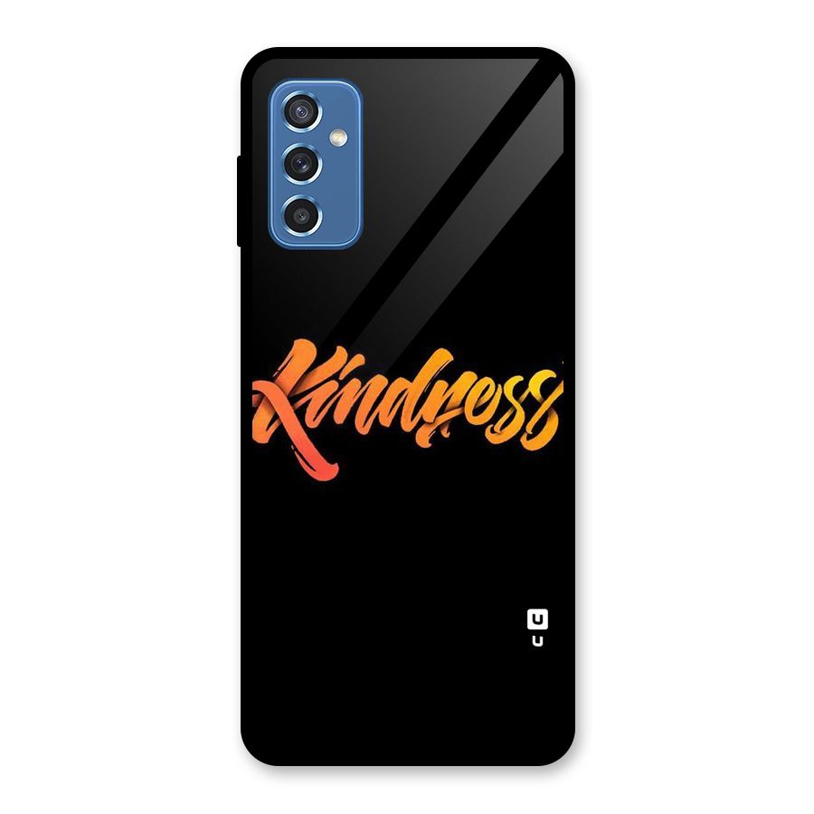 Kindness Glass Back Case for Galaxy M52 5G