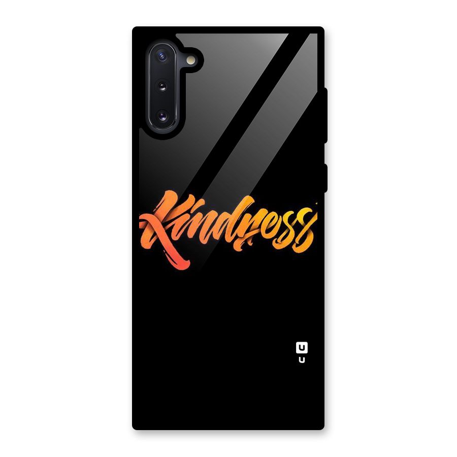 Kindness Glass Back Case for Galaxy Note 10