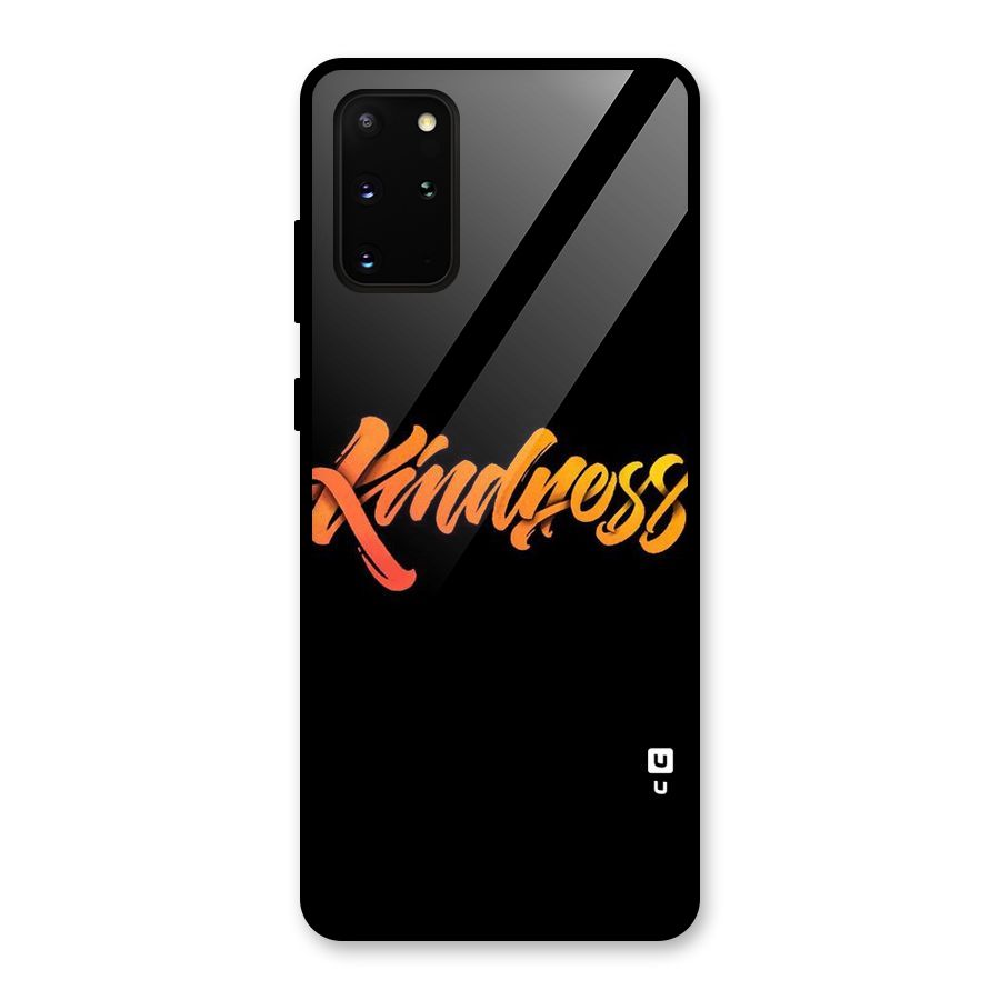 Kindness Glass Back Case for Galaxy S20 Plus
