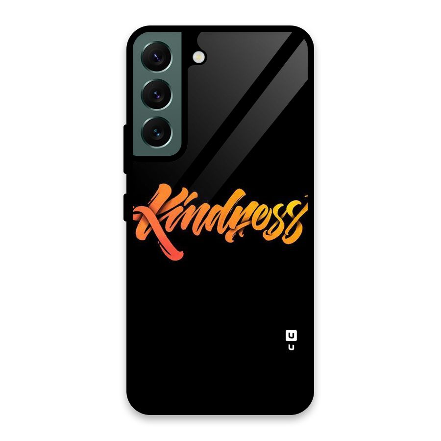 Kindness Glass Back Case for Galaxy S22 5G
