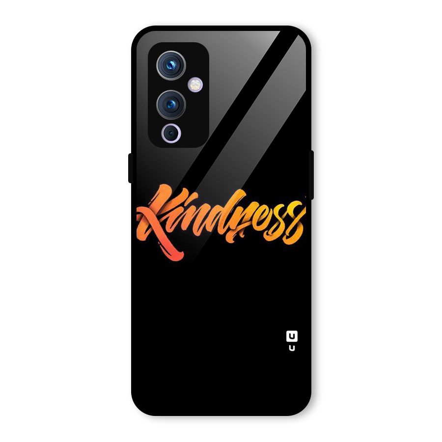 Kindness Glass Back Case for OnePlus 9