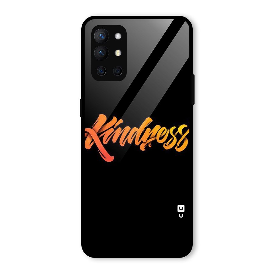 Kindness Glass Back Case for OnePlus 9R