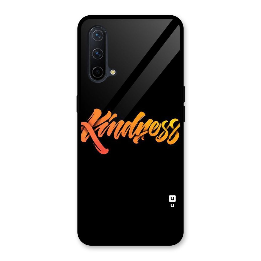 Kindness Glass Back Case for OnePlus Nord CE 5G