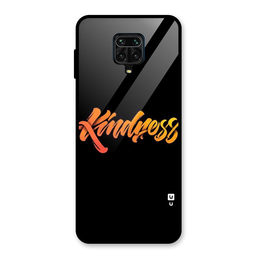 Kindness Glass Back Case for Poco M2 Pro