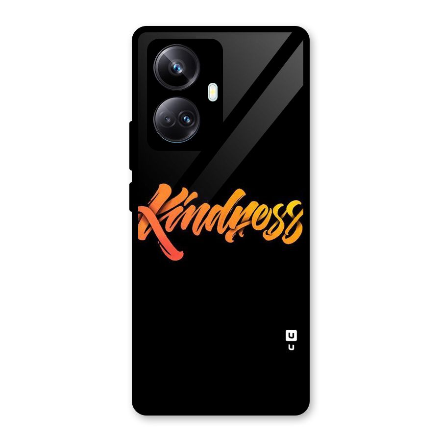 Kindness Glass Back Case for Realme 10 Pro Plus