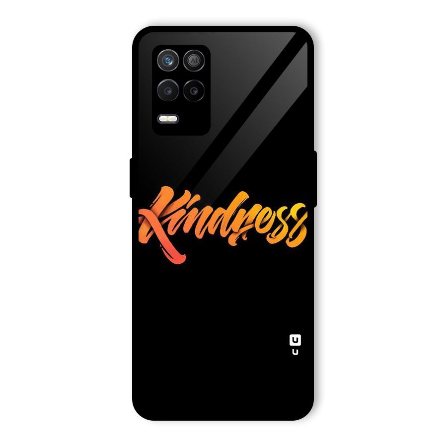 Kindness Glass Back Case for Realme 8 5G