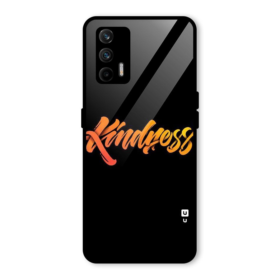 Kindness Glass Back Case for Realme GT 5G