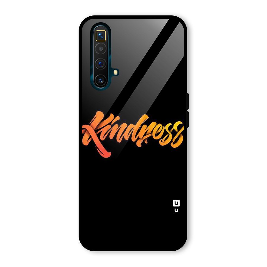 Kindness Glass Back Case for Realme X3 SuperZoom