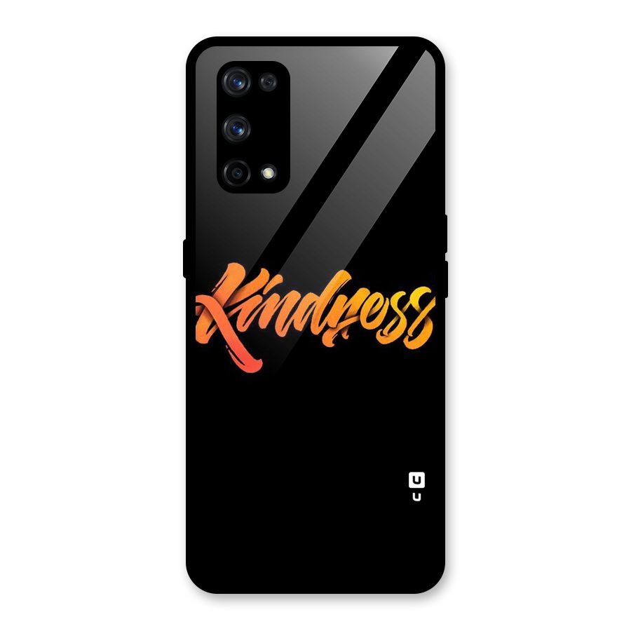 Kindness Glass Back Case for Realme X7 Pro